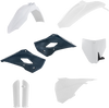 Acerbis Complete Plastic Fender Body Kit 16 OE White/Black