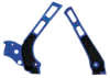 ACERBIS X Grip Frame Guards Blue Black