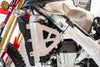 Works Silver Aluminum Radiator Brace Guard for Honda CRF450 L X