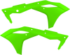 Acerbis Left Right Radiator Shrouds Flourescent Green