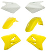 Acerbis Plastic Fender Body Kit Yellow White