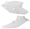 Acerbis Side Panel Number Plates White
